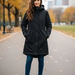 DKNY Women's Black Ski Jacket